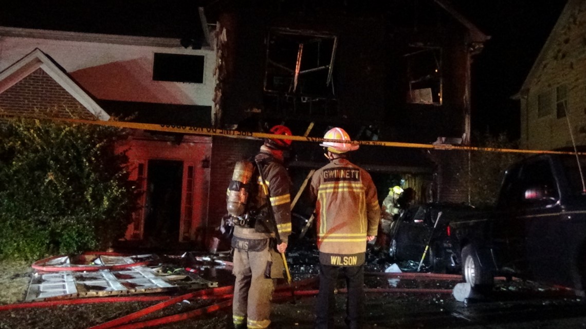 Family escapes intense blaze unharmed in Gwinnett | 11alive.com