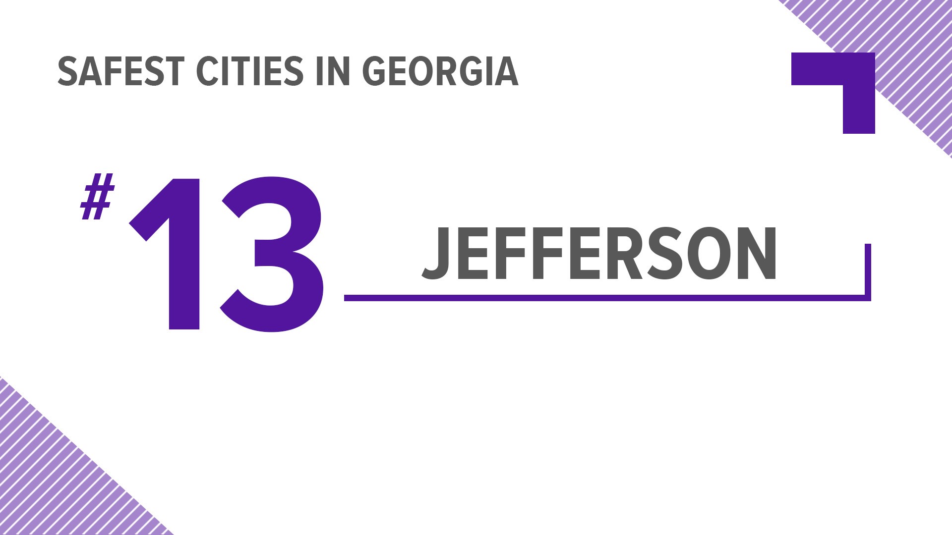2018 LIST These are the safest places to live in