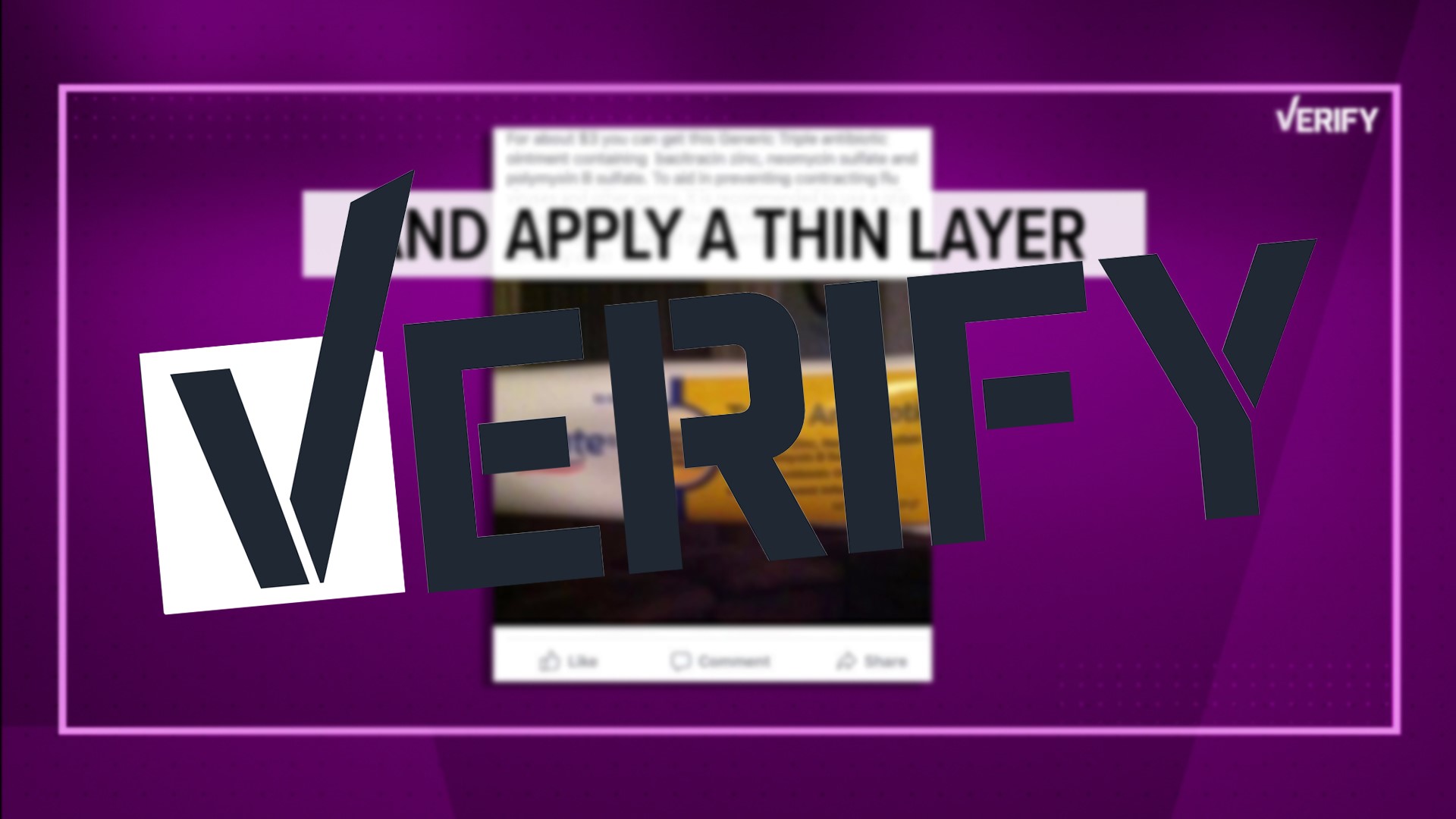 VERIFY Does applying antibiotic ointment inside your nose help prevent the flu?