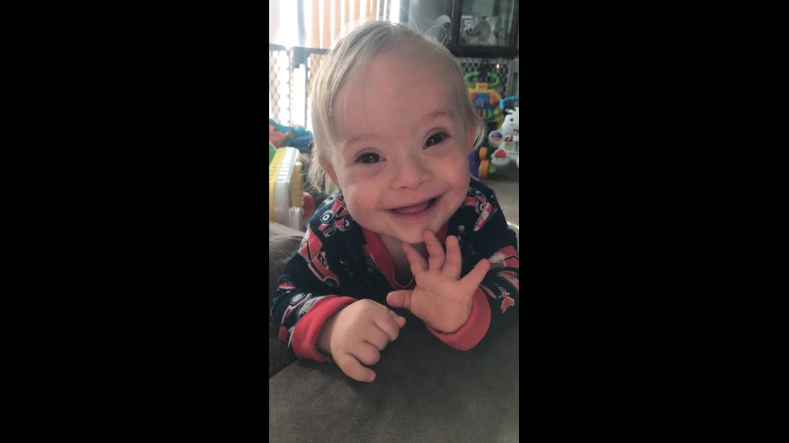 First-ever Gerber baby poses with current Gerber baby, Lucas Warren ...