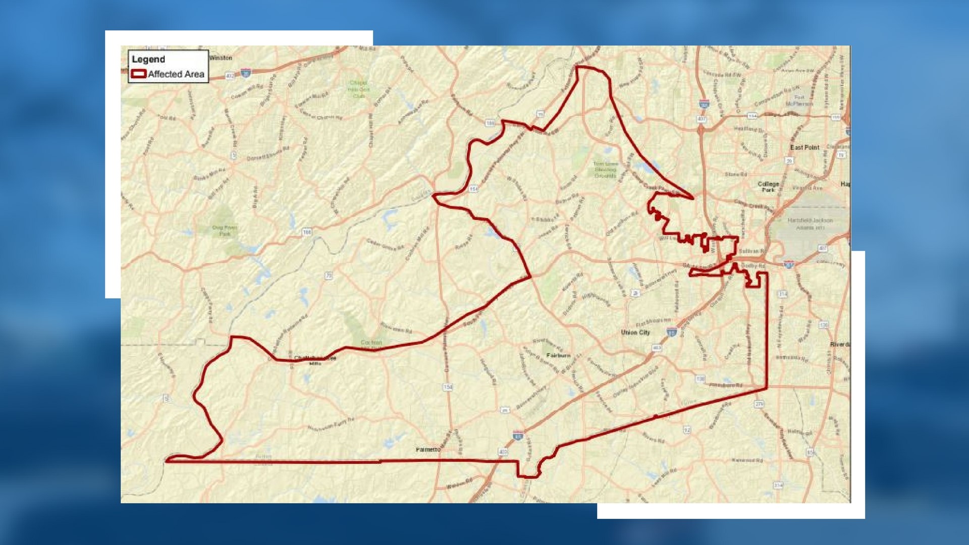 Boil Water Advisory for South Fulton County has been lifted