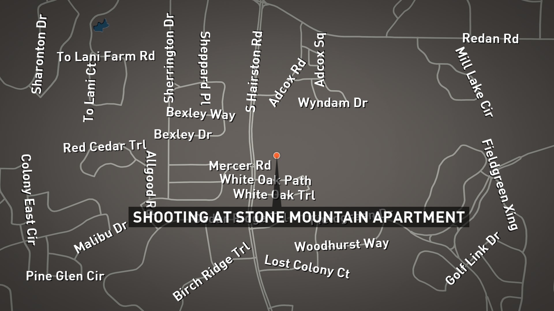 Two dead in Stone Mountain apartment shooting