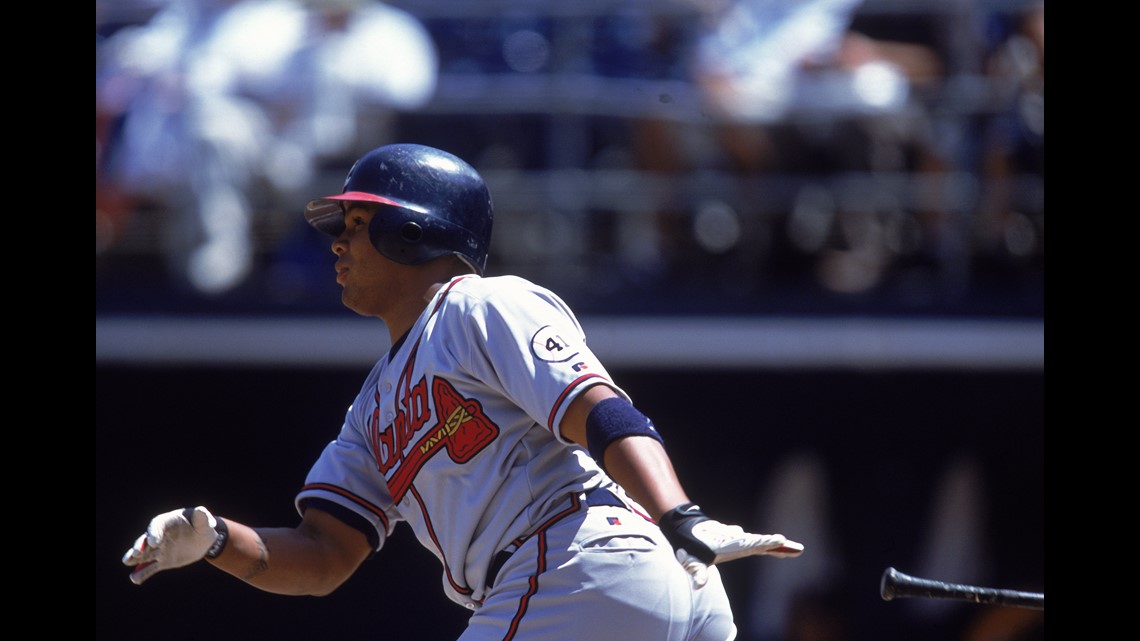 Atlanta Braves top 10 franchise outfielders- number 2: Andruw Jones