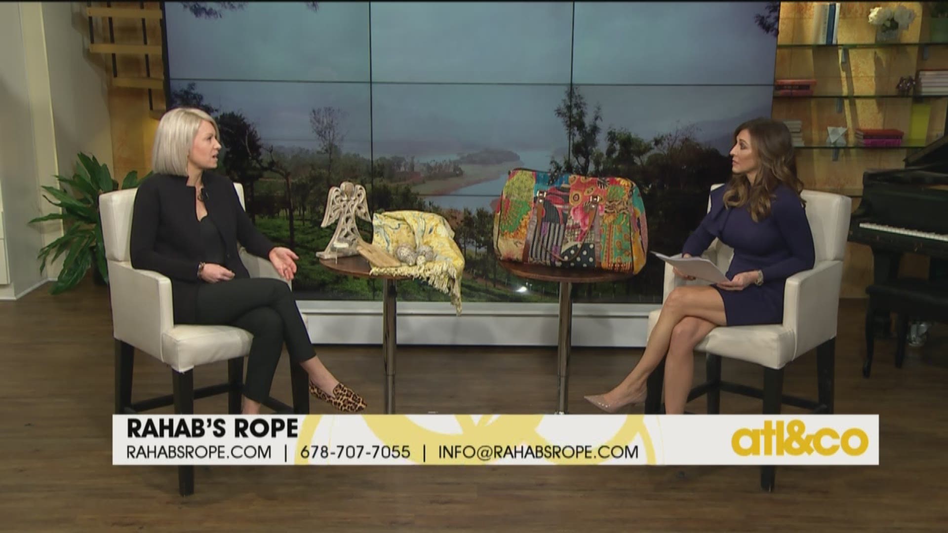 Holiday shopping for a great cause! Learn about Rahab's Rope on 'Atlanta & Company'