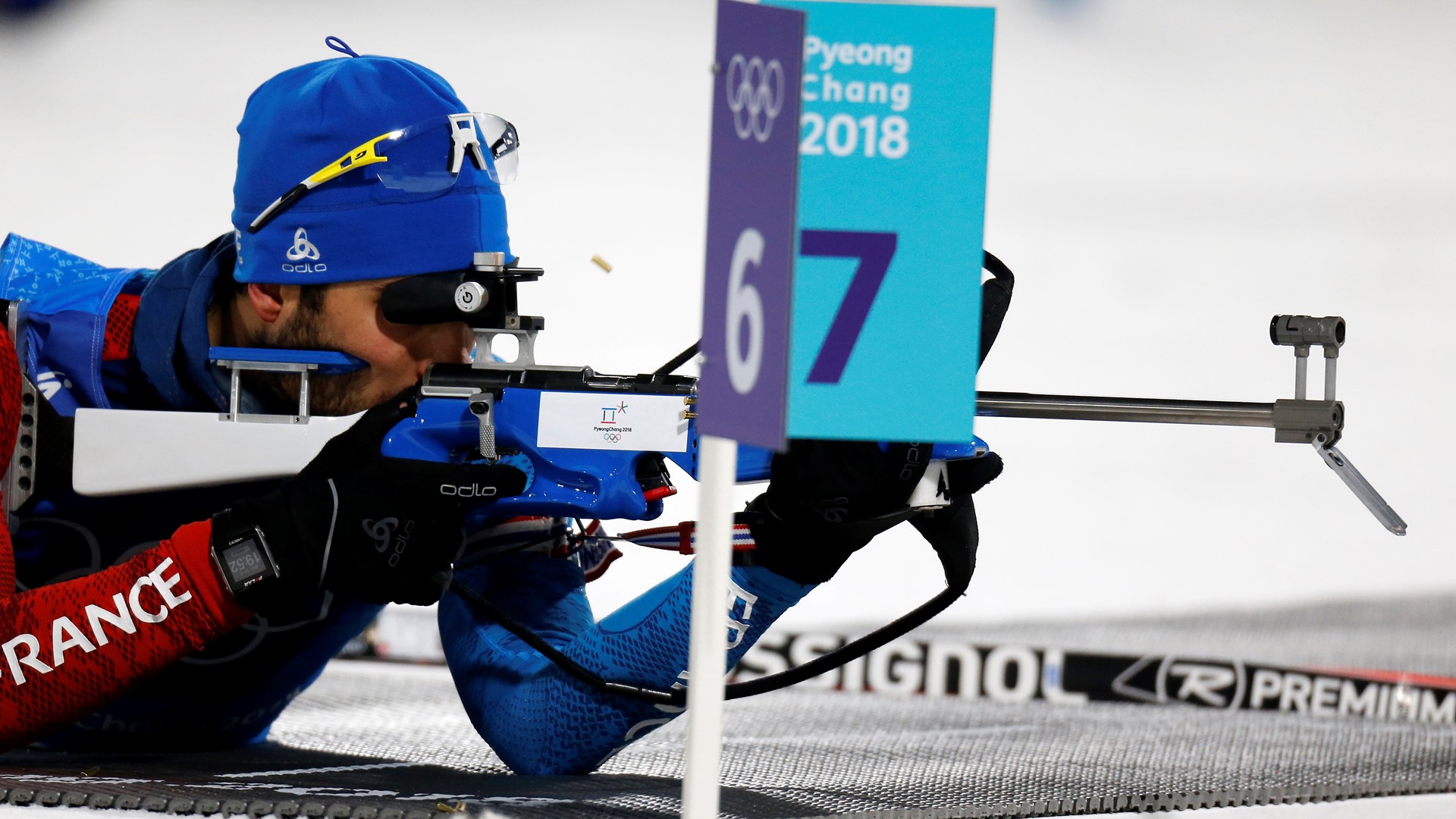 Samantha Mohr gets a lesson in the Nordic Combined from Olympian Johnny ...