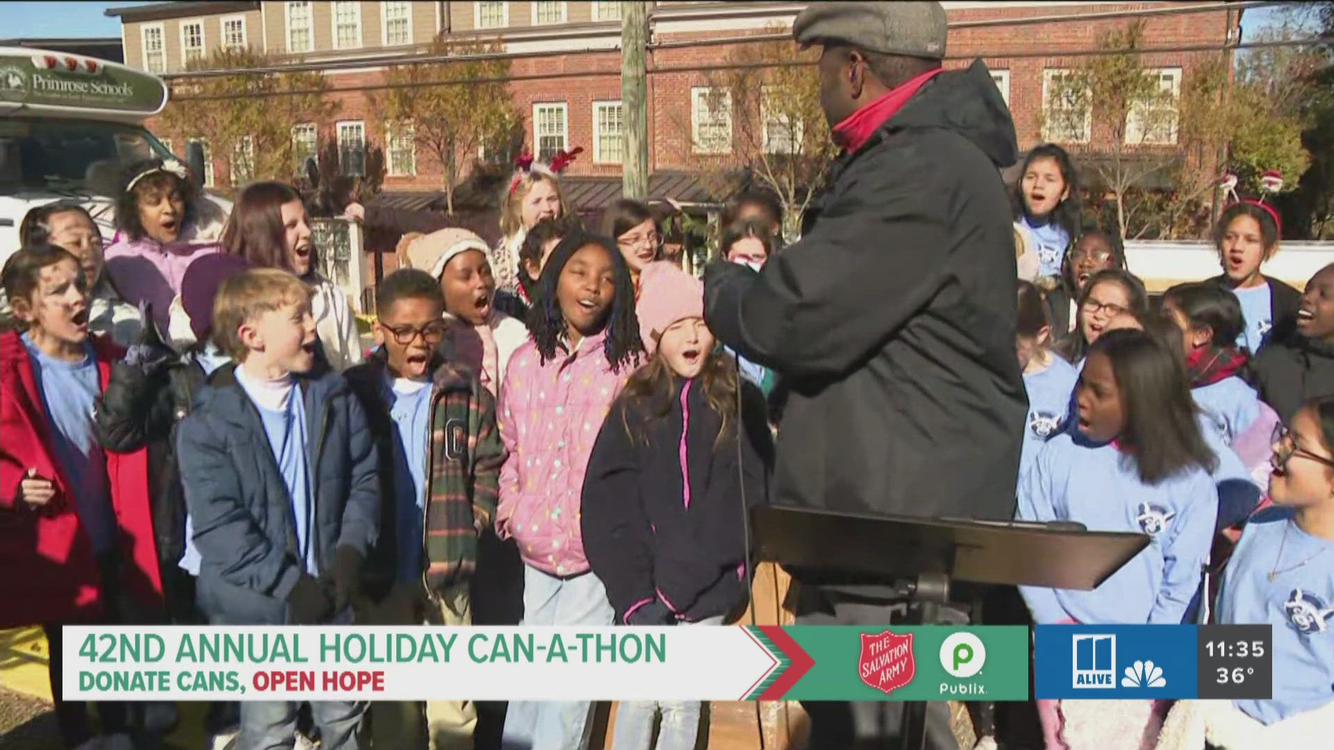 They were on hand for the 2024 11Alive Holiday Can-A-Thon!