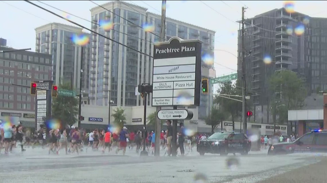 Remainder of AJC Peachtree Road Race canceled due to weather What to