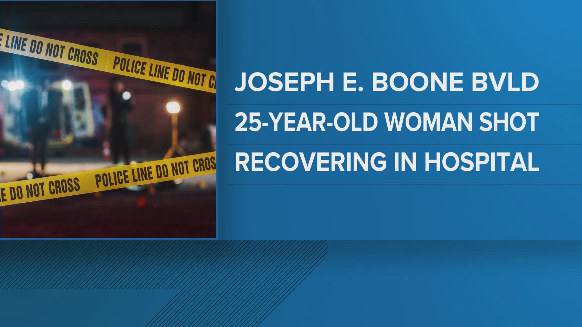 Atlanta Police are investigating a possible road rage shooting that left a 25-year-old woman hurt. 