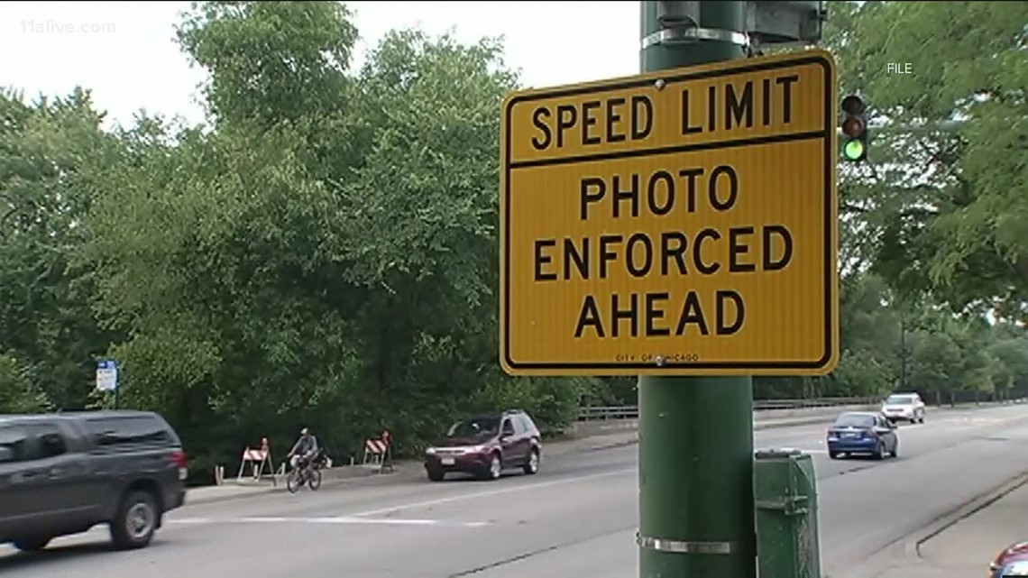 County school zone speed cameras