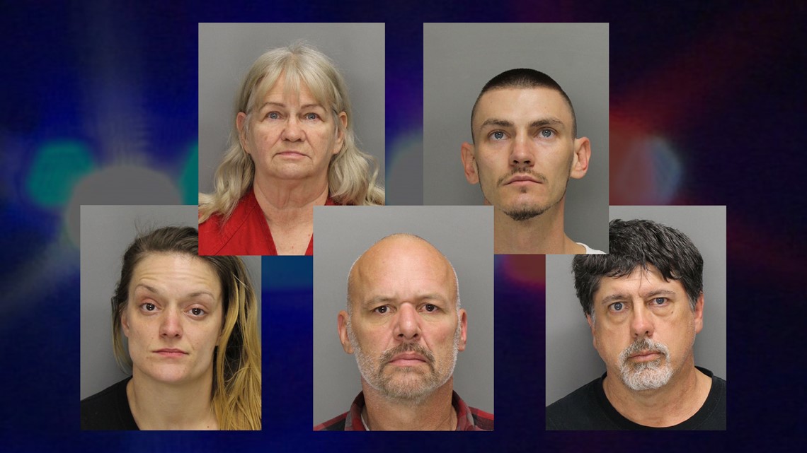 Mugshots 5 Arrested In Marietta Drug Raid 1 Woman Still On The Run 