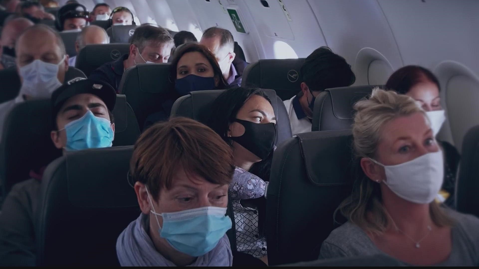 Plane mask mandate struck down by federal judge | 11alive.com