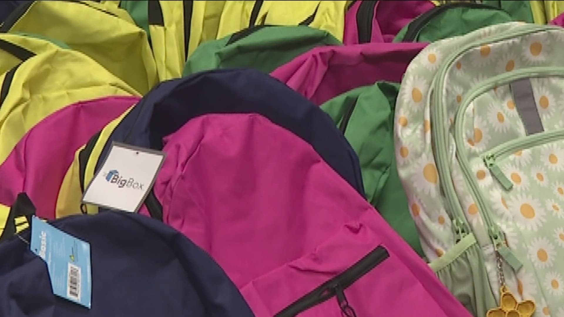 Cobb County parents say school supply giveaways help take the sting out of back-to-school shopping.