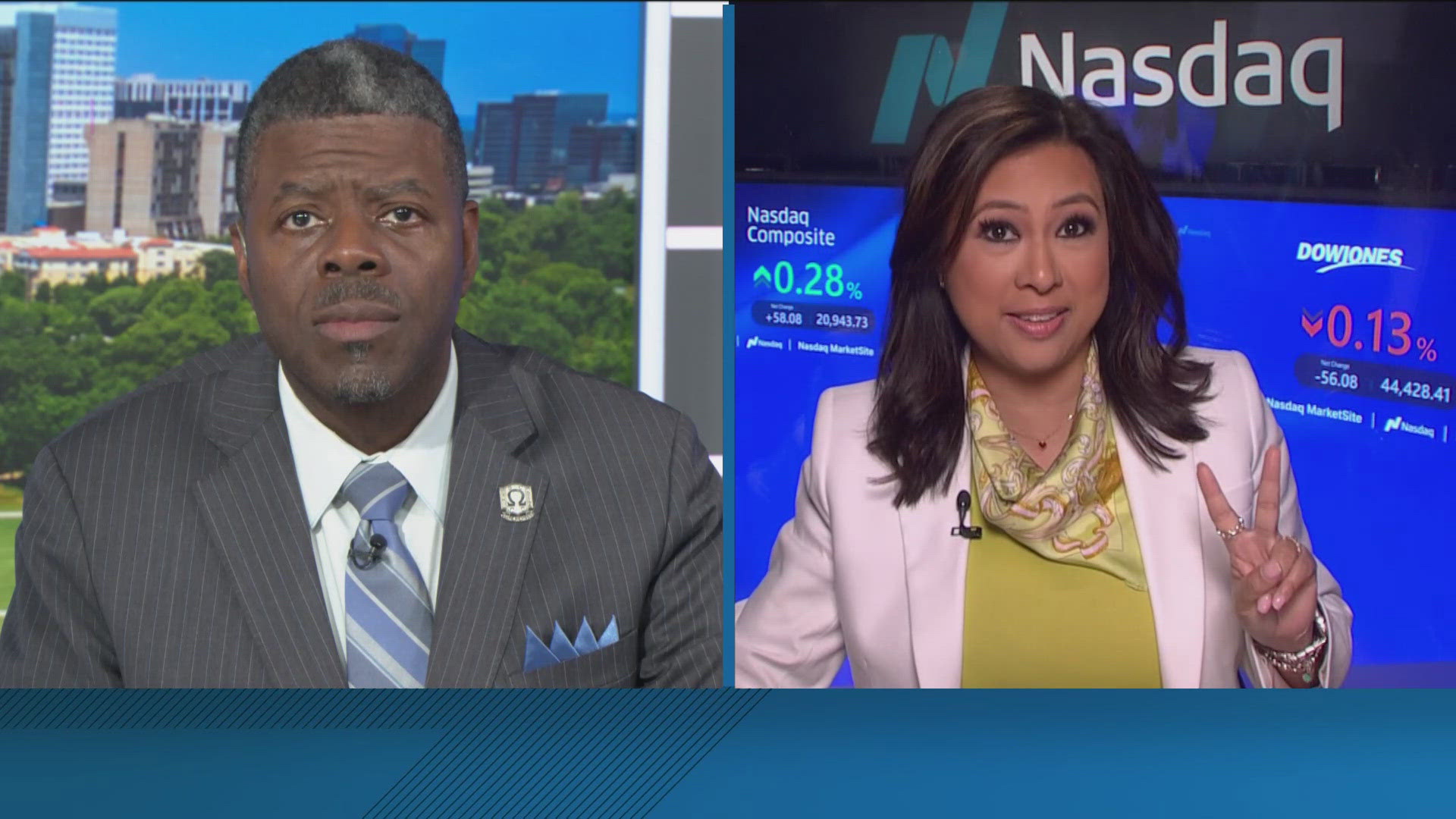 Live from NASDAQ, CNN’s Maribel Aber gives us the latest look at Wall Street, Main Street, and what’s moving your money.