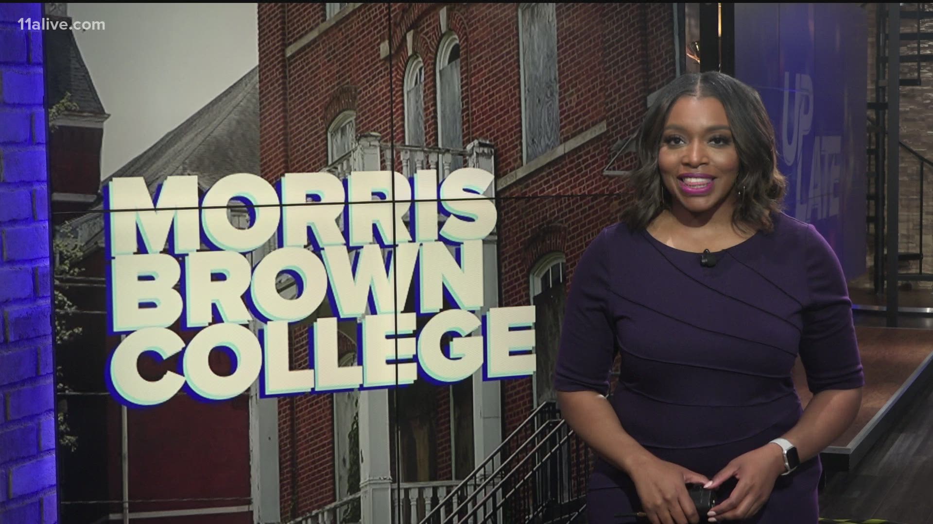 Morris Brown College has received its accreditation candidacy, the school announced Tuesday -- an achievement 20 years in the making.