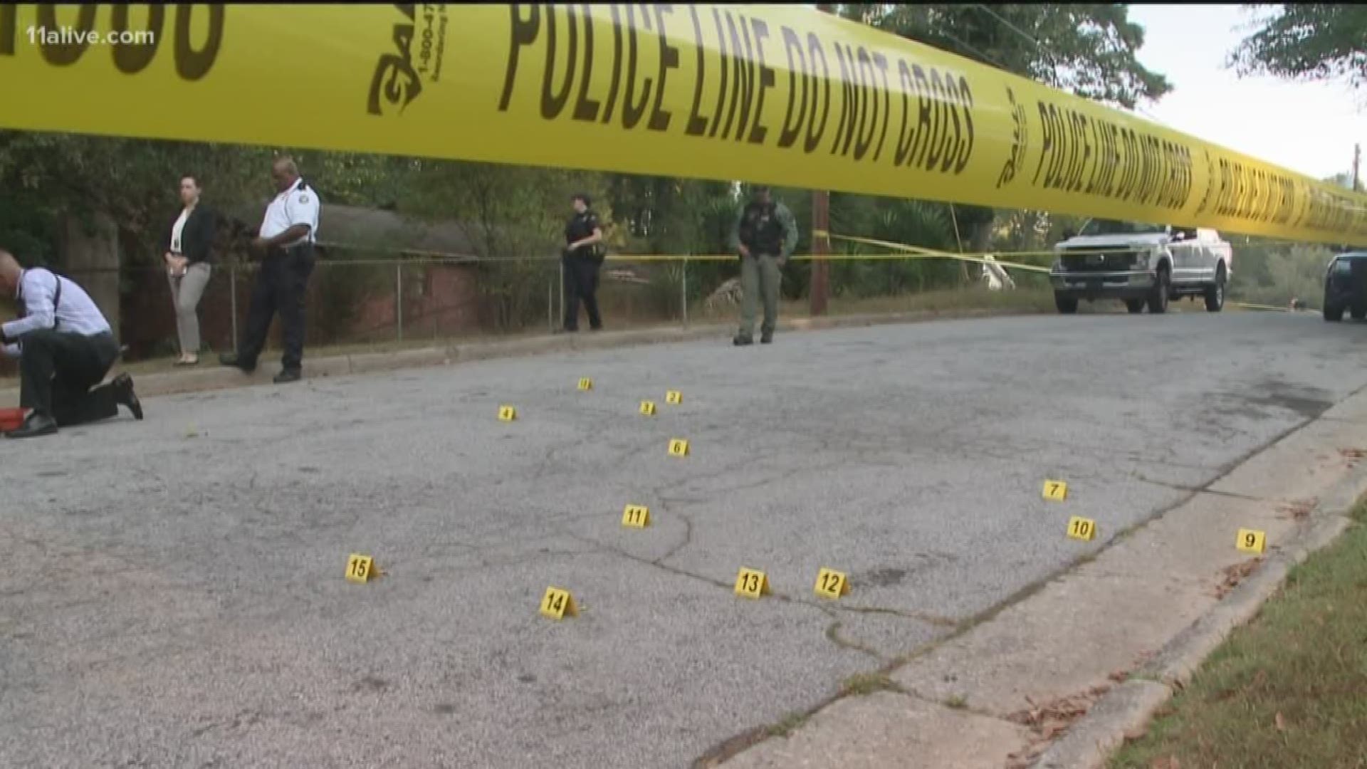 A toddler, a teenager and a woman in her 40s were all struck by stray bullets in a 48 hour period.