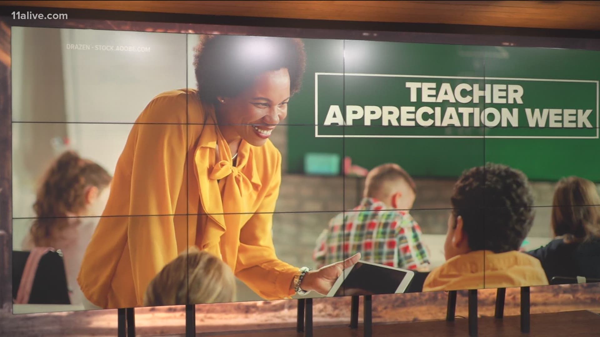 11Alive is celebrating teachers and educators Friday for Teacher Appreciation Week.