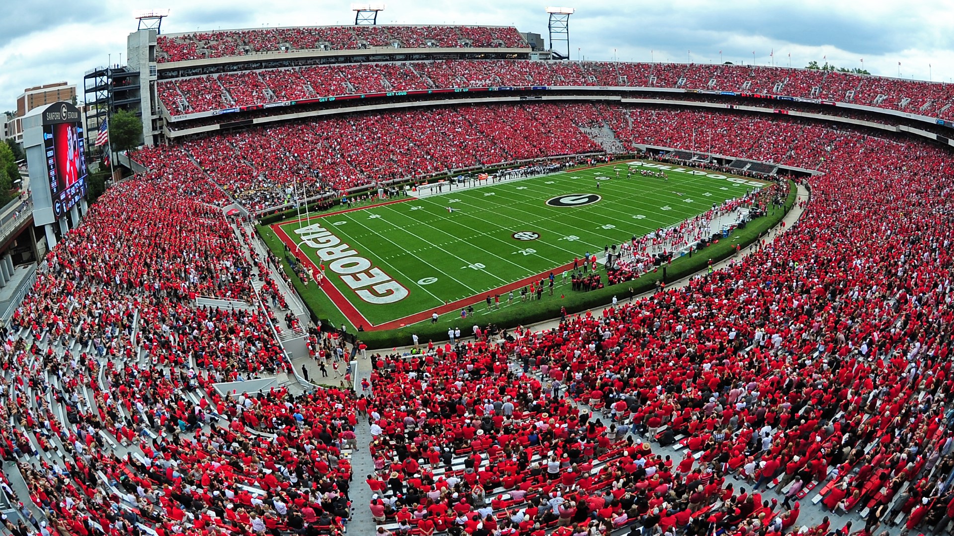 georgia football stadium seats