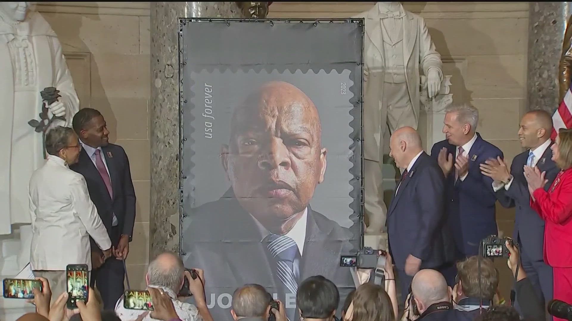 Postal Service to honor civil rights icon and Congressman John Lewis with Forever  Stamp, Local News