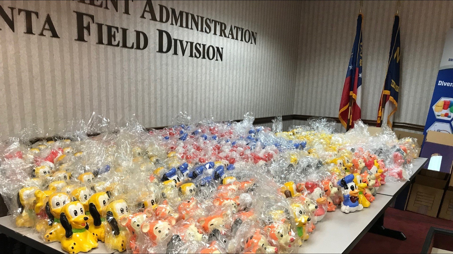 500 pounds of meth worth $2M found hidden inside Disney figurines ...