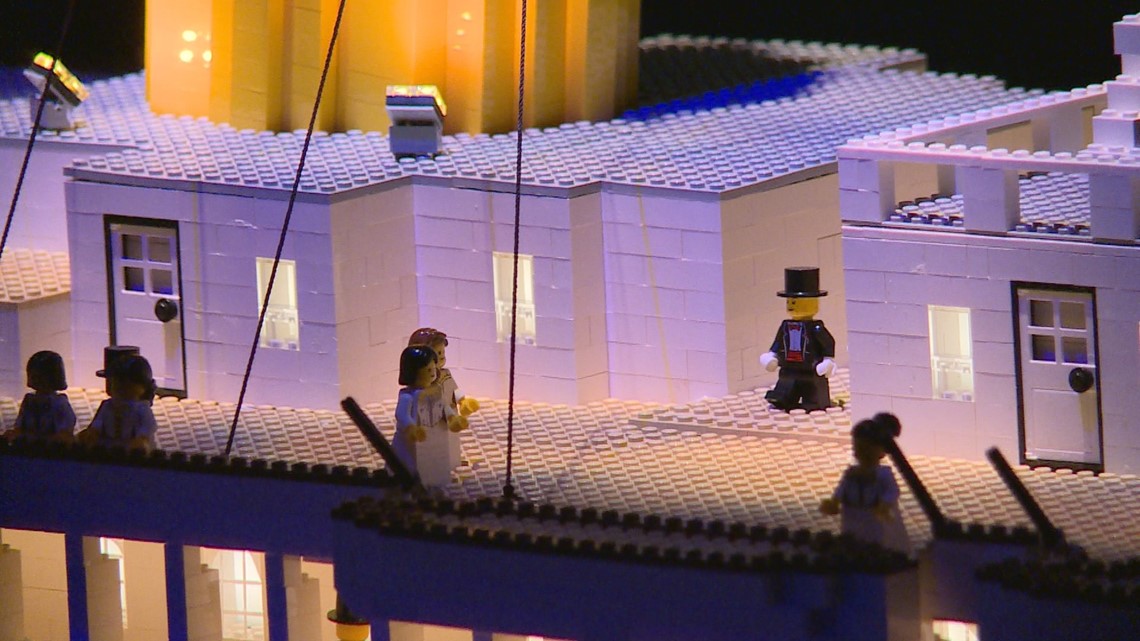 autism builds largest Lego Titanic | 11alive.com