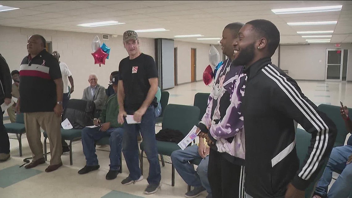 Veterans surprised with free rent