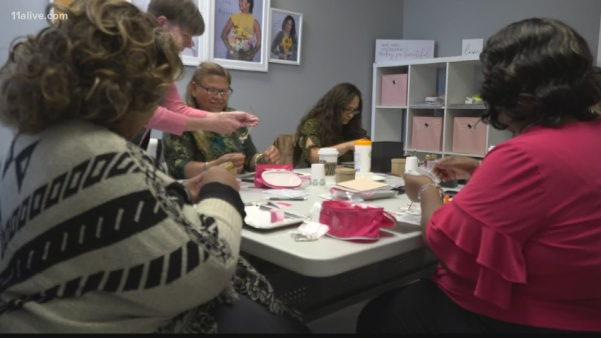 Many cancer survivors struggle with reclaiming a sense of independence after treatment... a local charity is giving them their creativity back
