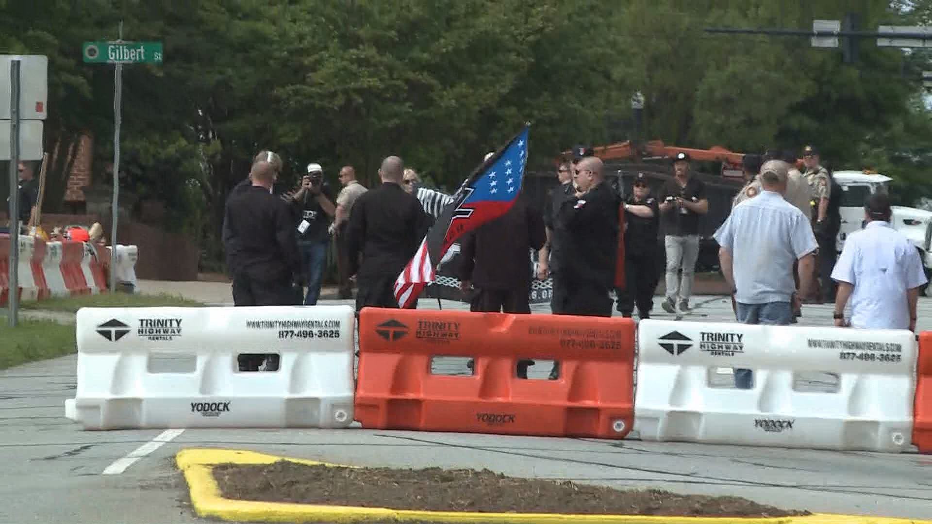 As it happened | Newnan neo-Nazi rally and counter protests | 11alive.com
