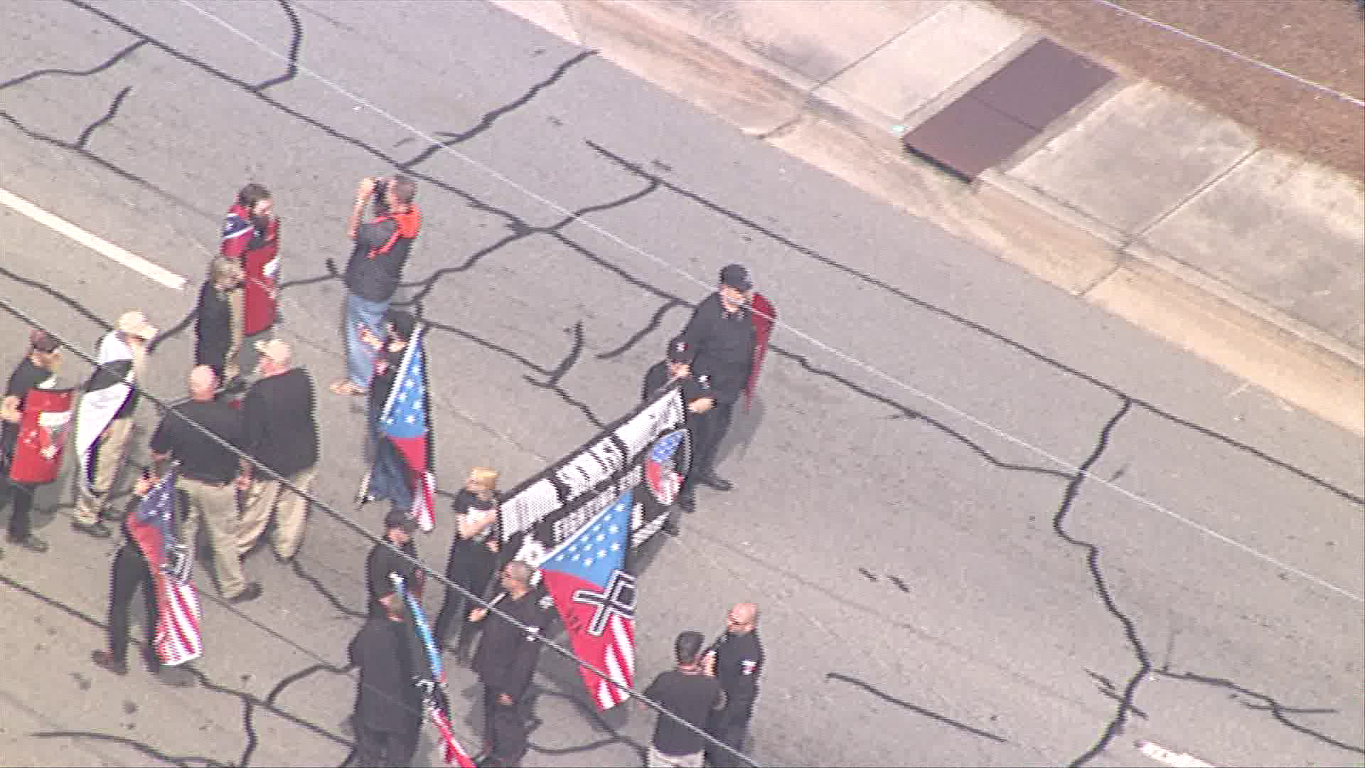 Why ten people were arrested at Newnan neo-Nazi rally | 11alive.com