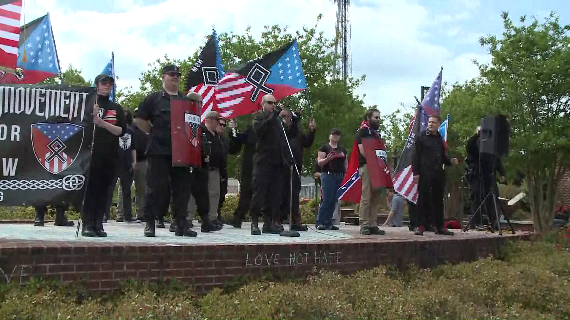 Why ten people were arrested at Newnan neo-Nazi rally | 11alive.com