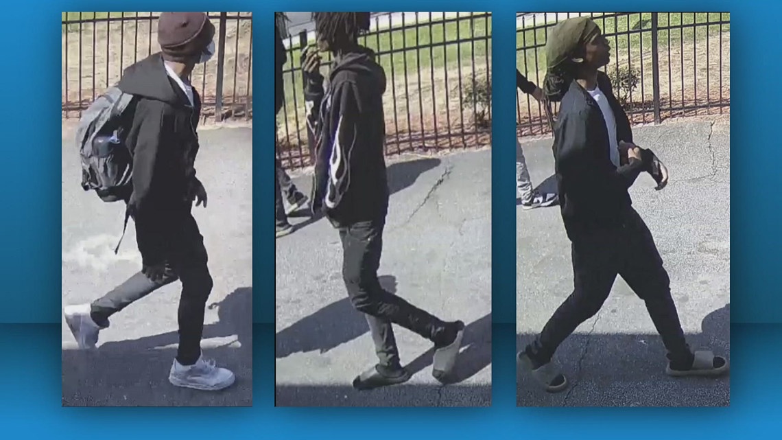 Police seek public's help to identify 3 suspects in Atlanta shooting ...