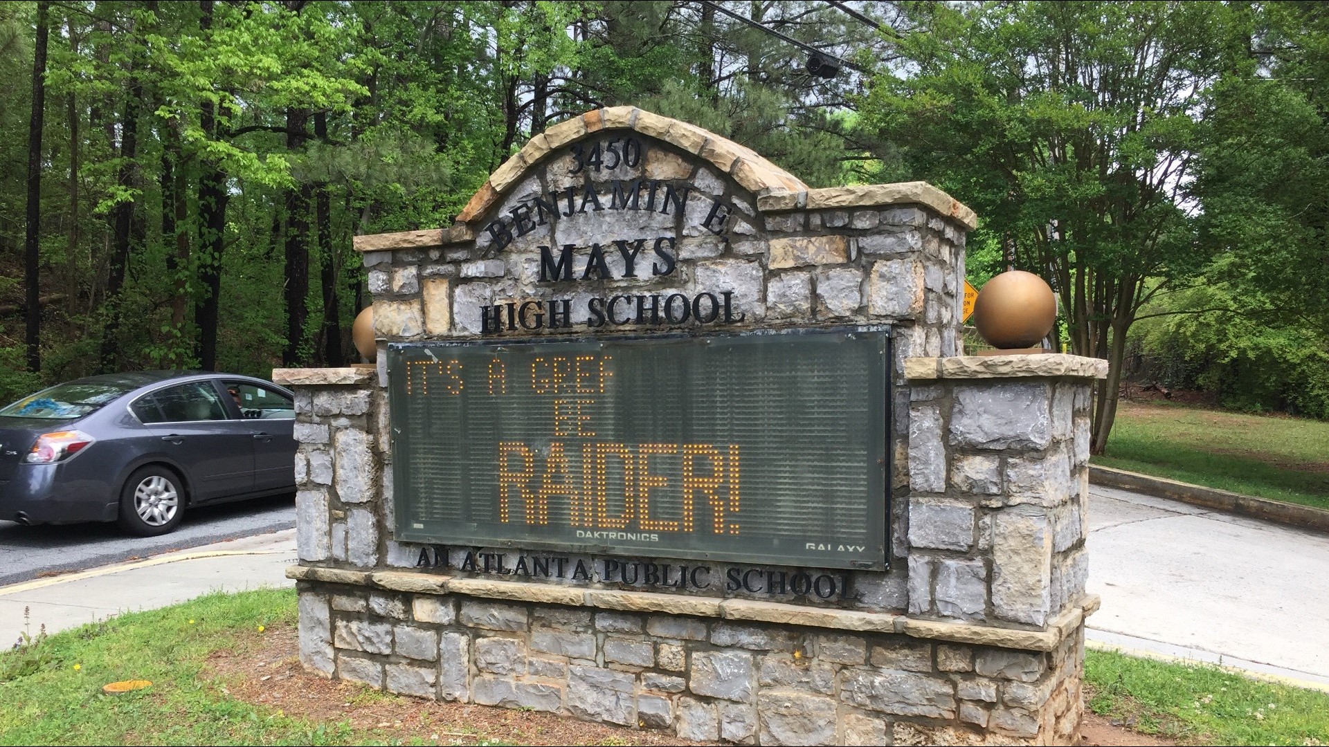 Shot fired at Benjamin E. Mays High School