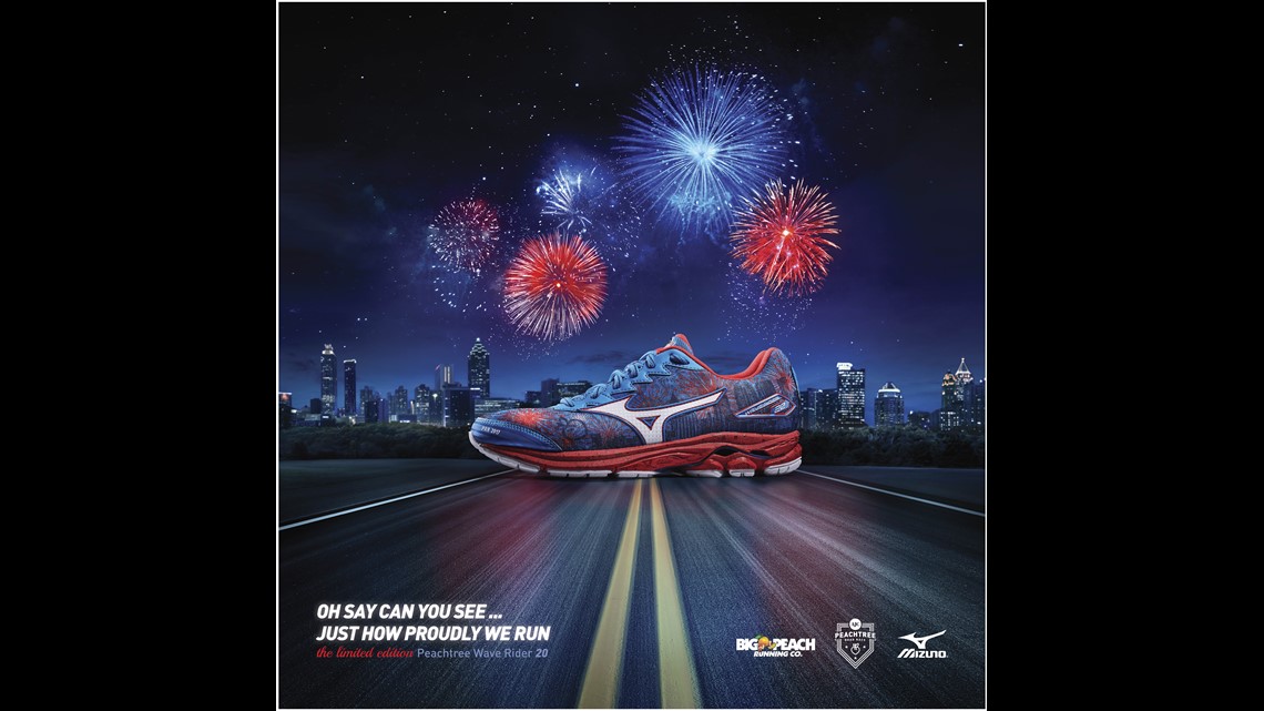 Introducing the AJC Peachtree Road Racethemed running shoe