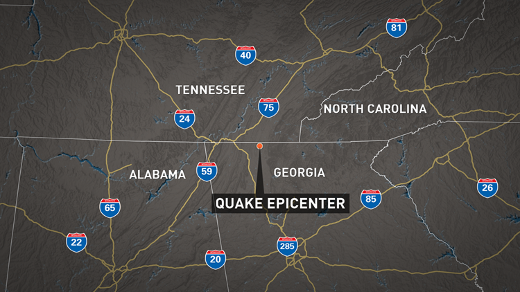 USGS reports 3.1 magnitude natural disaster near Morristown