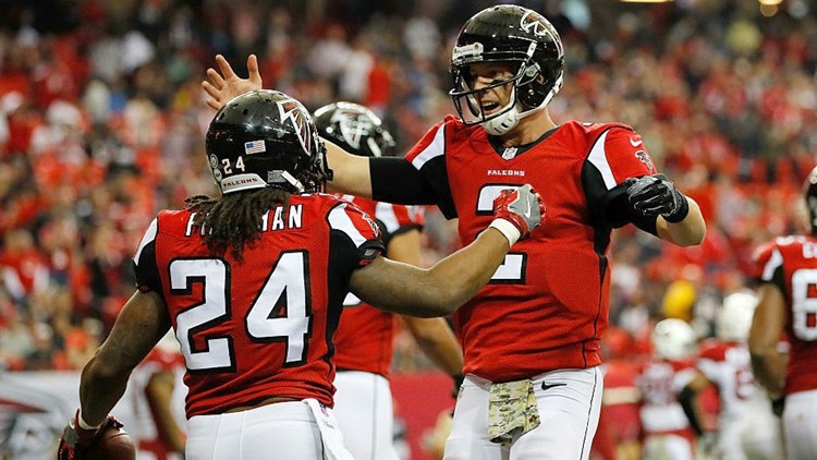 Falcons' Freeman feeling strong, says football is fun again