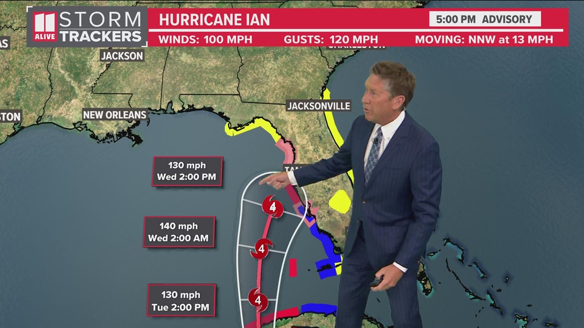 Monday 6:15 p.m. Update | How Hurricane Ian could impact Georgia - 11Alive.com WXIA