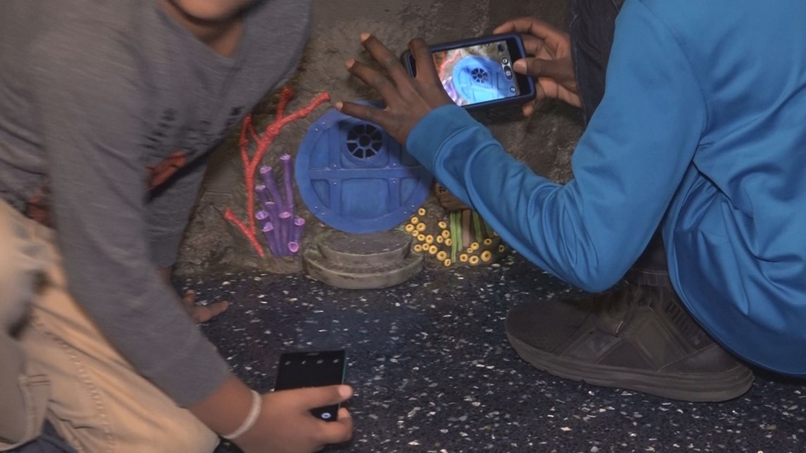 Photos Tiny Doors Atl Comes To Ga Aquarium 11alive Com