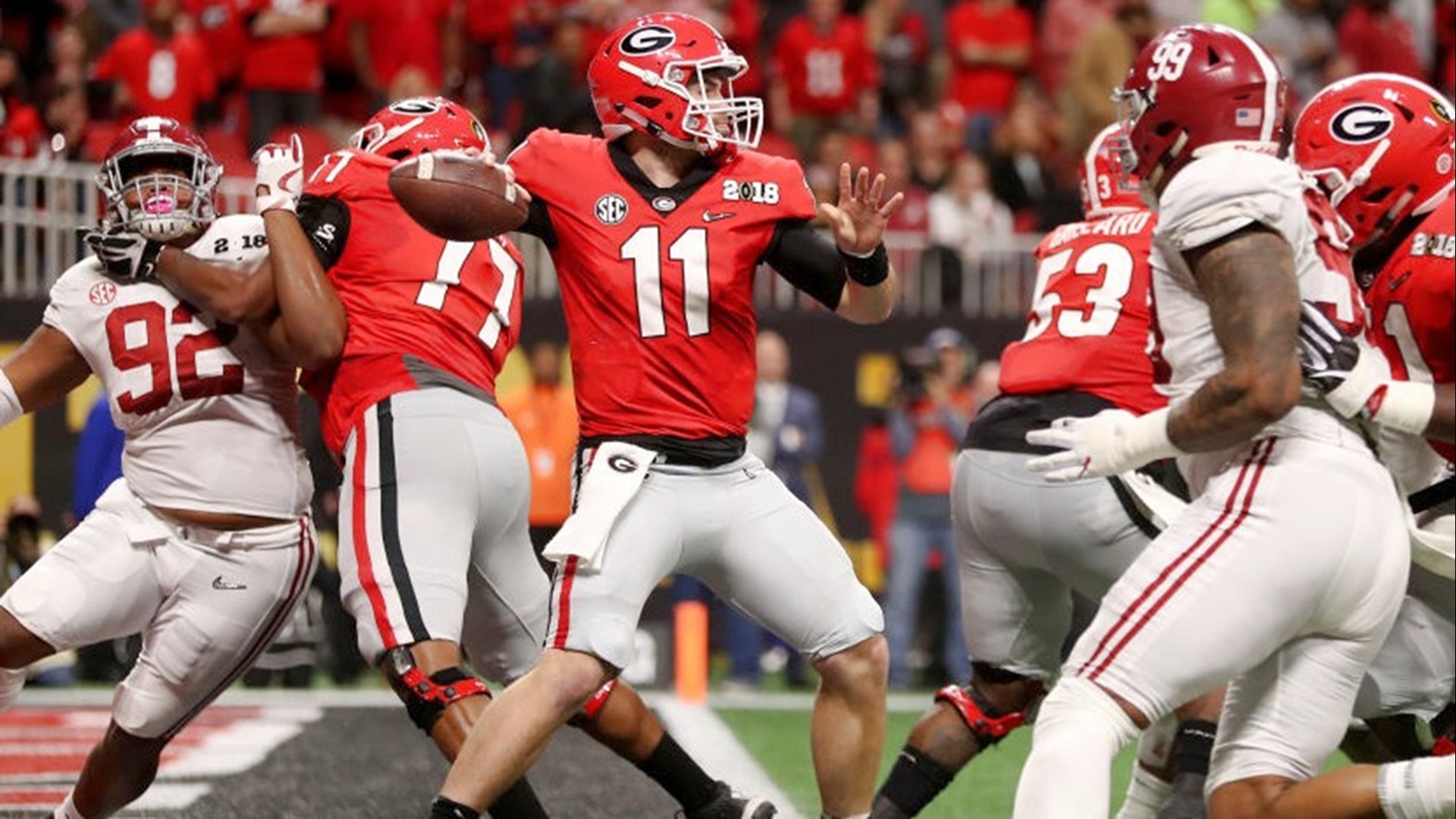 Report: UGA QB Jake Fromm had fishing lure removed from leg after minor ...