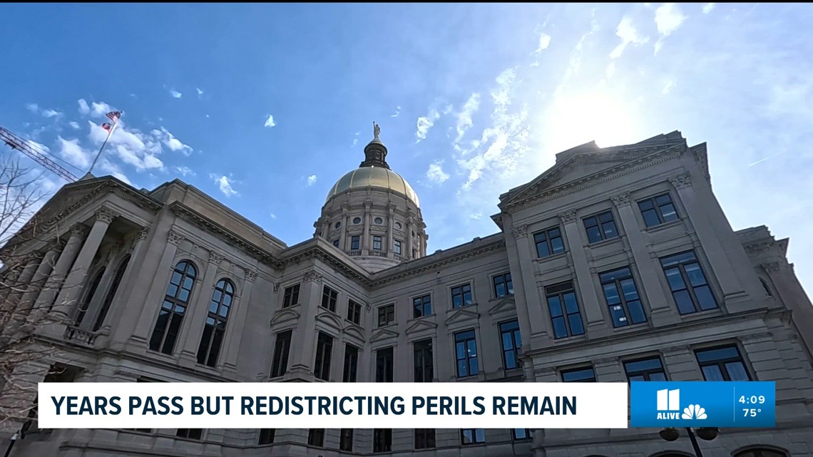 Familiar battlelines over redistricting are drawn in Georgia