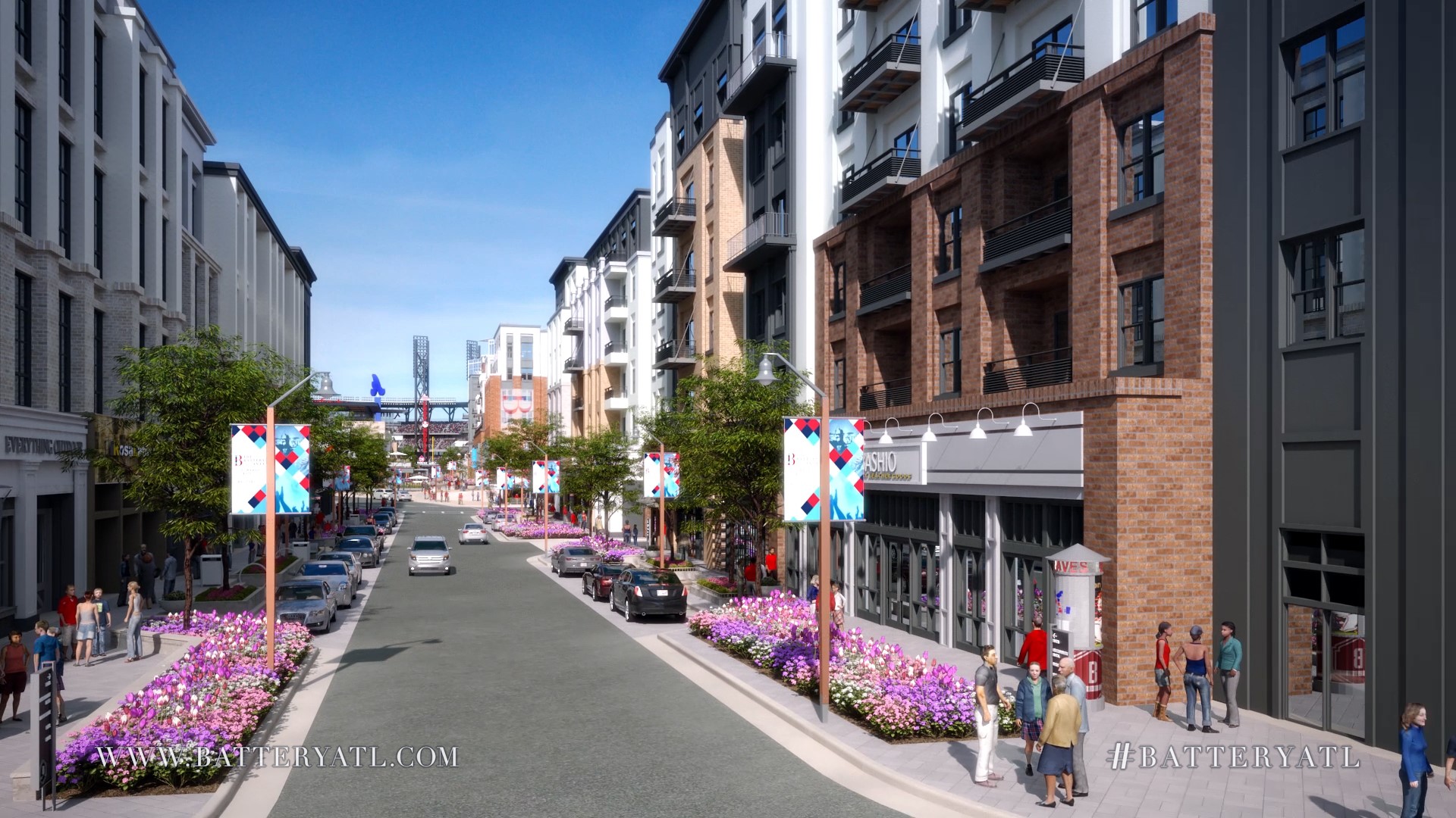 RENDERINGS The Battery Atlanta