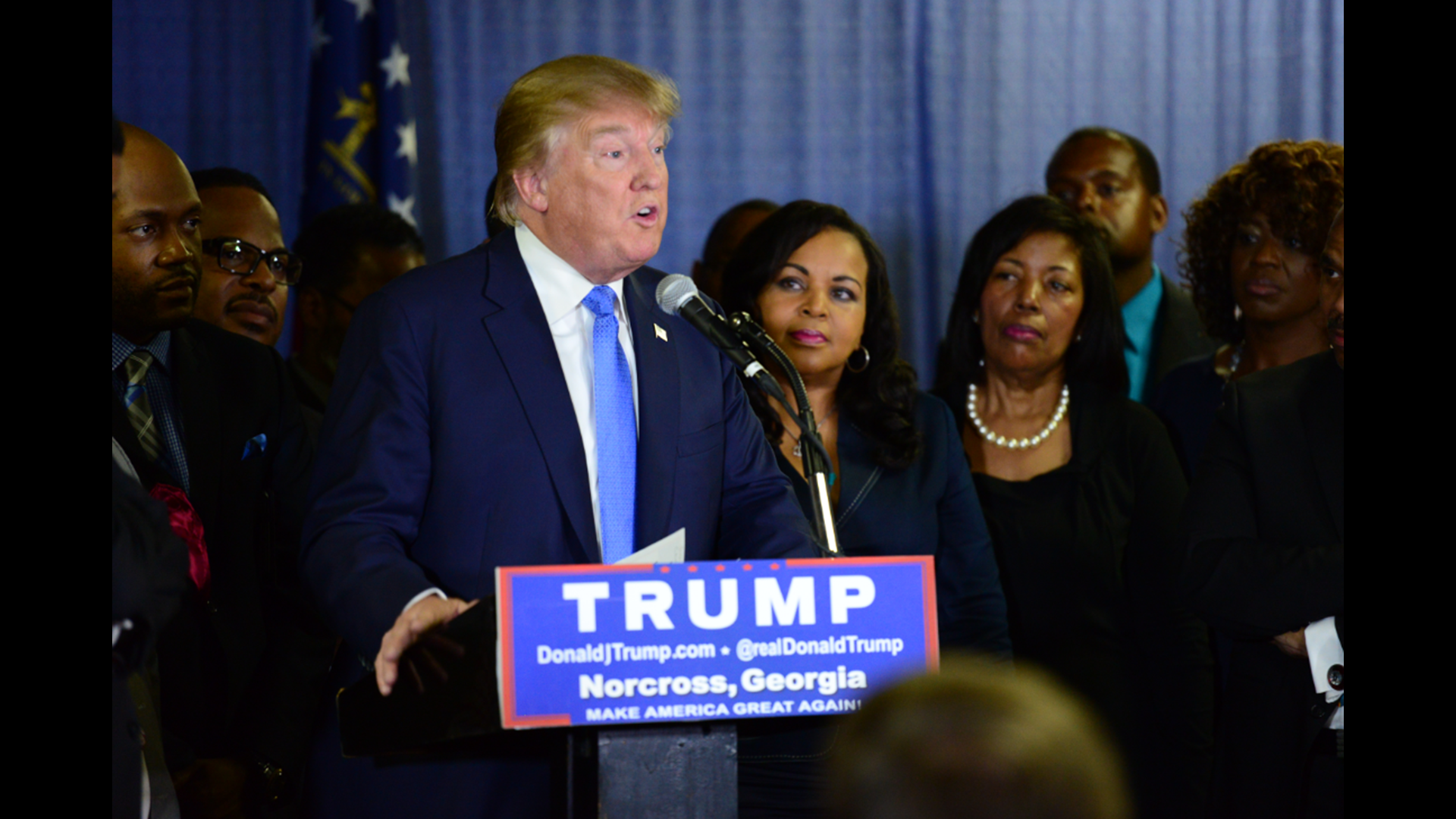 Trump makes first campaign stop in Atlanta | 11alive.com