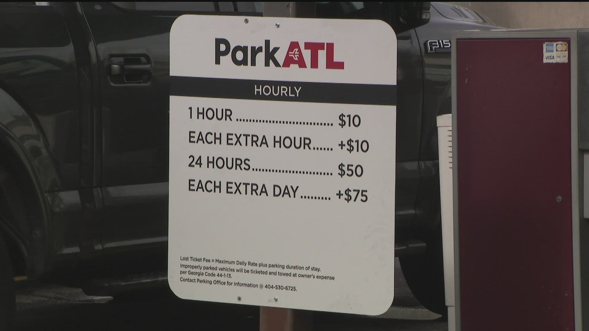 The previously announced rate increases at the airport's various lots and decks are the first increase since 2017.
