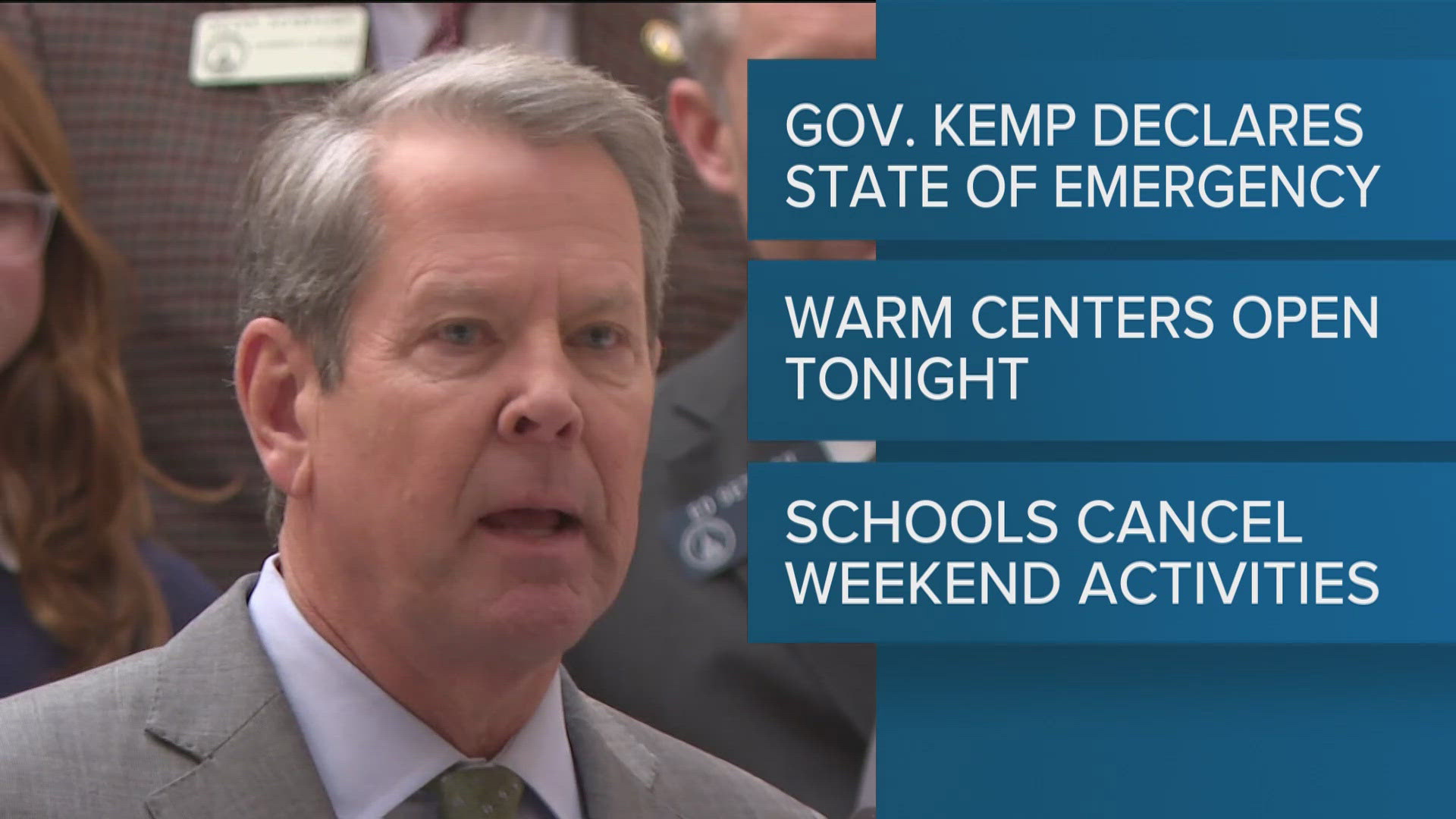 Kemp declares State of Emergency ahead of winter weather | 11alive.com