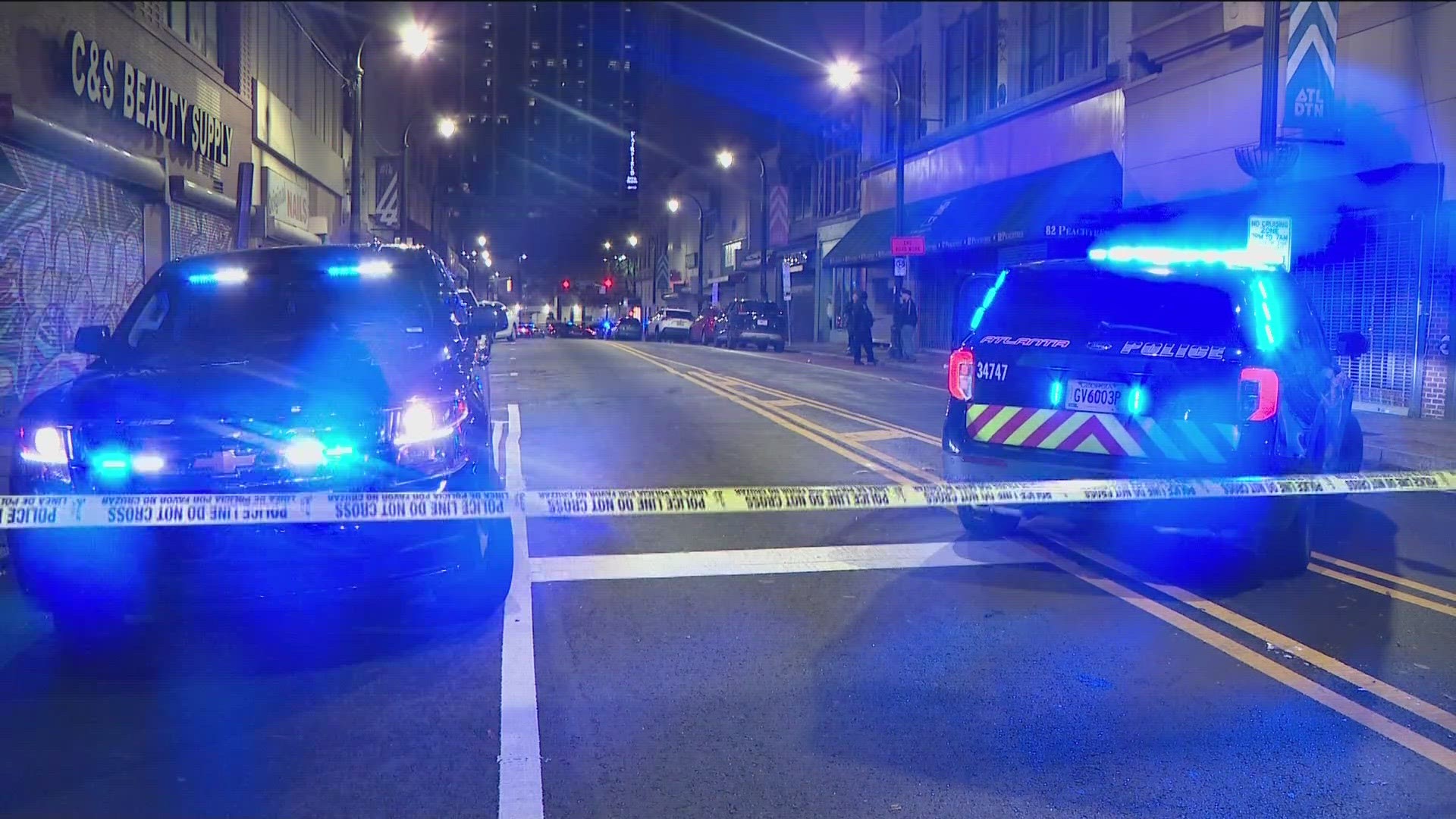 Atlanta Police said they responded to the scene around 3 a.m.