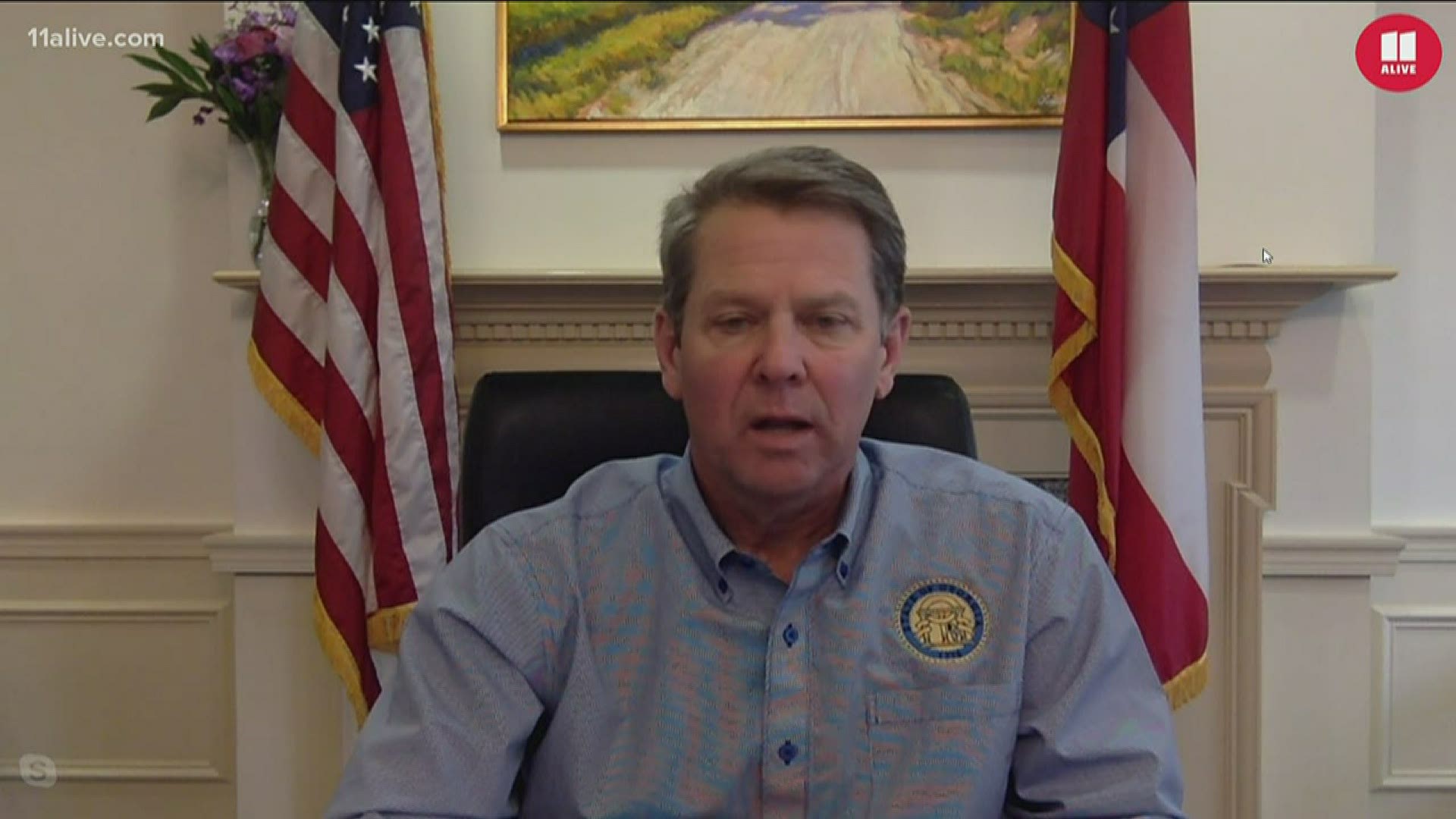 Kemp said we will have to continue to trust the business community to do the right thing.