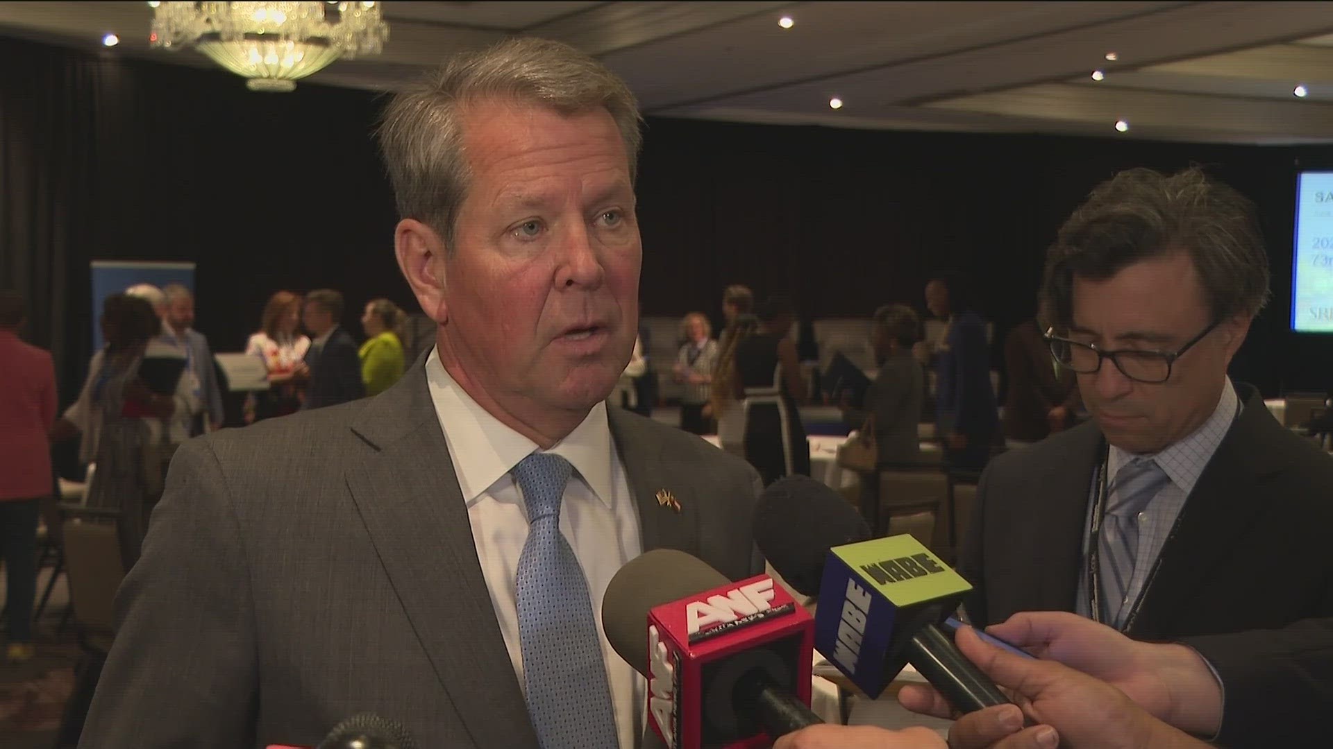 Gov. Brian Kemp spoke to the Southern Regional Education Board, as they wrapped up their 2023 session.