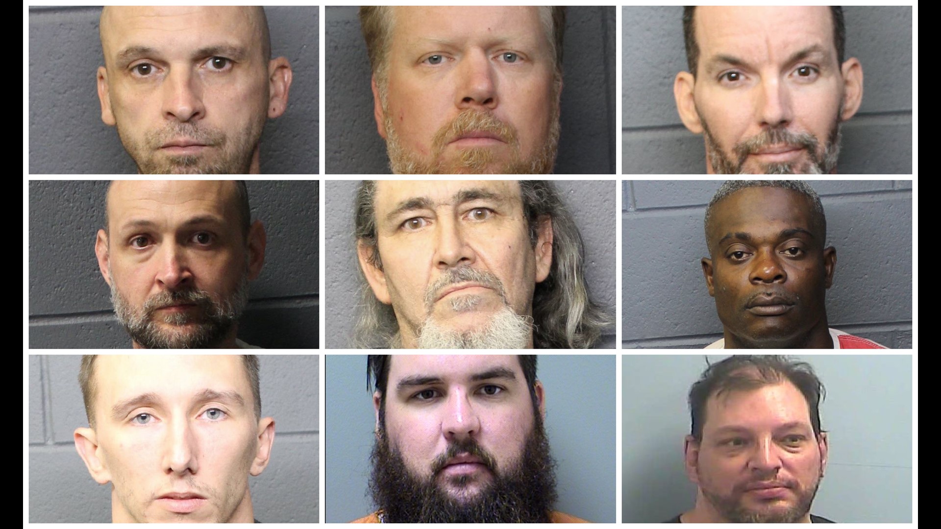 Operation Watchful Eye Eight Sex Offenders On Probation Among 9 Arrested In Sweep 