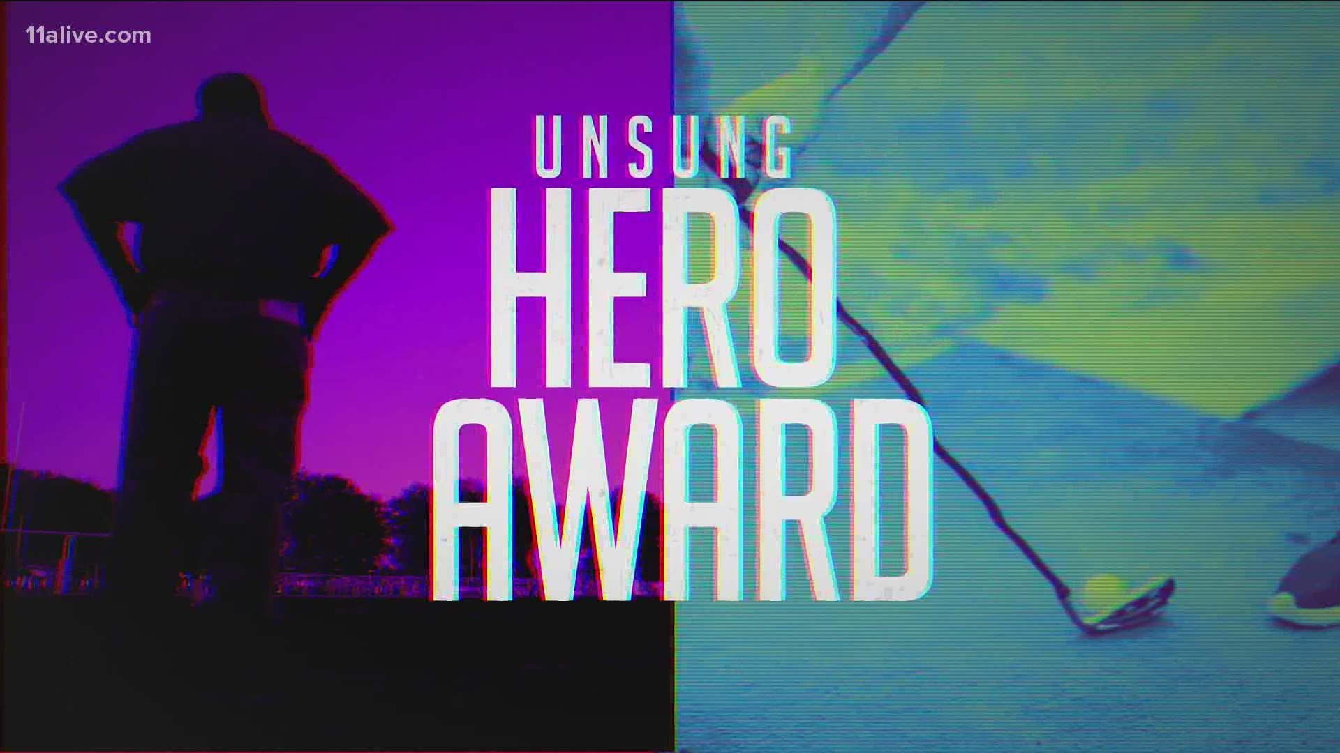 The Braves, Falcons, Hawks and Dream have all been honored with the Unsung Hero Award following their outstanding work in the community.