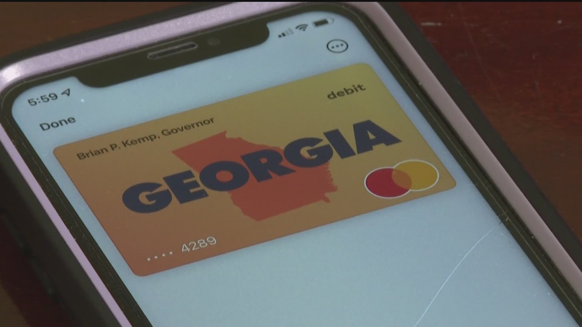 The program, launched a year and a half into the pandemic, created virtual payment cards for low-income Georgians worth up to 350 dollars each.