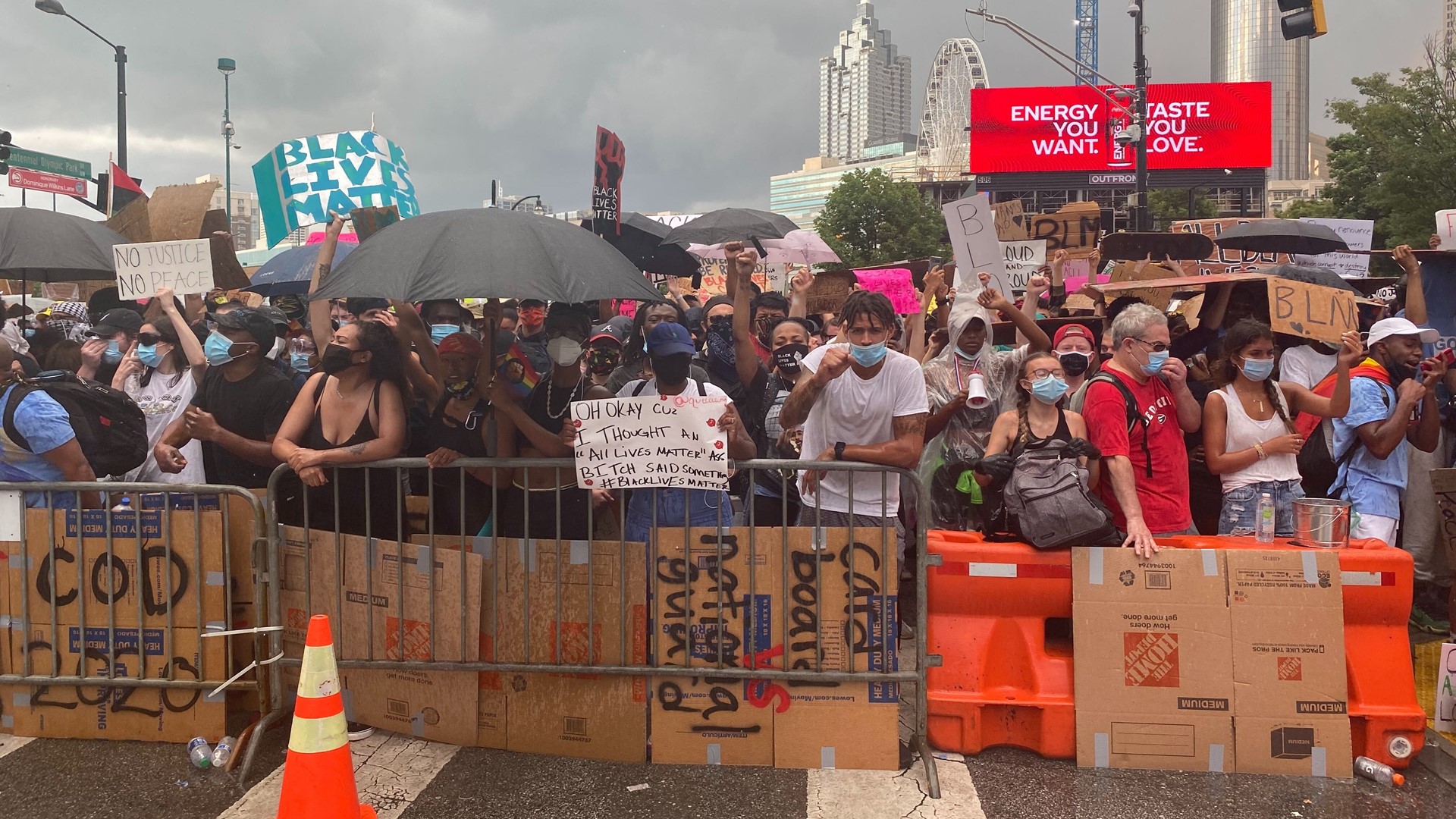 Atlanta Riots Today Atlanta protests night seven live coverage | 11alive.com