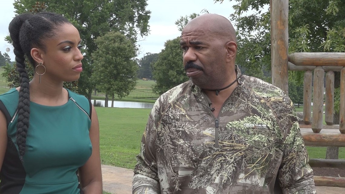 Steve Harvey's camp for kids works to make a difference